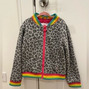 Appaman leopard bomber jacket